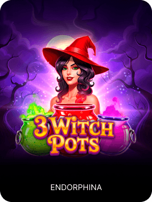 3 Witch Pots